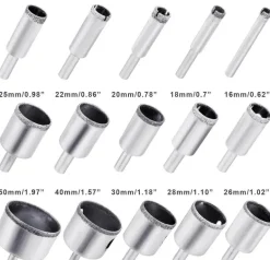 Einstellbarer Diamantbohrer-Sucher - Bohrführungs-Werkzeugsatz