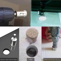 Einstellbarer Diamantbohrer-Sucher - Bohrführungs-Werkzeugsatz