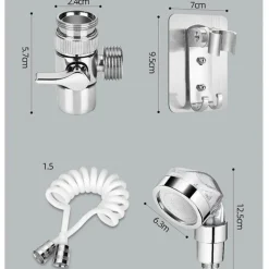 Einstellbarer Hochdruck-Wasserhahn-Verlängerungskopf