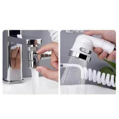 Einstellbarer Hochdruck-Wasserhahn-Verlängerungskopf