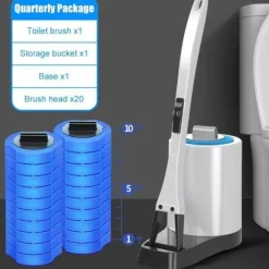 Einweg-Badezimmerreinigungsbürste - Haushaltsreinigungswerkzeug
