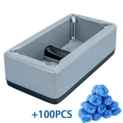 Einweg-Freihand-Schuhüberzüge - Tragbare Schutzbox