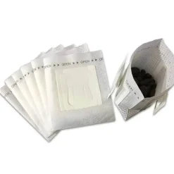 Einweg-Kaffeefilterbeutel zum Übergießen – Papier-Tropfbecher mit Ösen