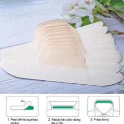 Einweg-Schweißpads für Hemdkragen – Schutz vor Schmutz und Schweiß