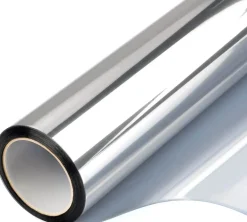 Einwegspiegelfolie – Sichtschutzfolie für Fenster mit UV-Schutz tagsüber