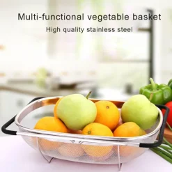 Einziehbarer Abflusskorb für die Spüle – ovaler Abflusshelfer für die Küche