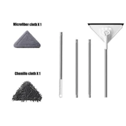 Einziehbarer Fenstermopp – Multifunktionaler Glasreiniger