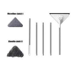 Einziehbarer Fenstermopp – Multifunktionaler Glasreiniger