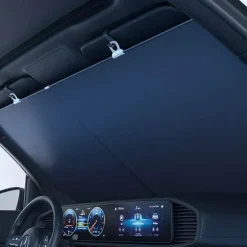 Einziehbarer Sonnenschutz fürs Auto – UV-Schutz für die Windschutzscheibe