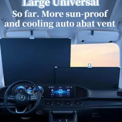 Einziehbarer Sonnenschutz fürs Auto – UV-Schutz für die Windschutzscheibe
