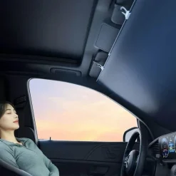 Einziehbarer Sonnenschutz fürs Auto – UV-Schutz für die Windschutzscheibe