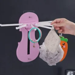 Einziehbarer Wandhalter – platzsparender Organizer