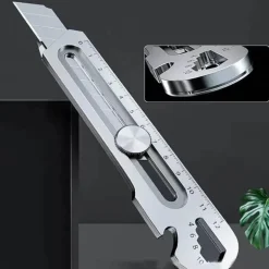 Einziehbares Abbrechmesser aus Edelstahl – 6-in-1-Hochleistungswerkzeug