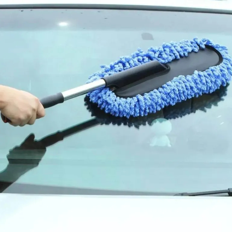 Einziehbares Autowachsbürstenset – Universelle Autopflegewerkzeuge