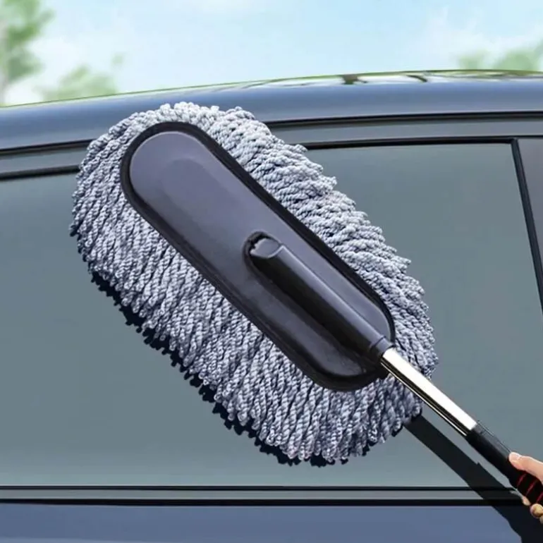 Einziehbares Autowachsbürstenset – Universelle Autopflegewerkzeuge