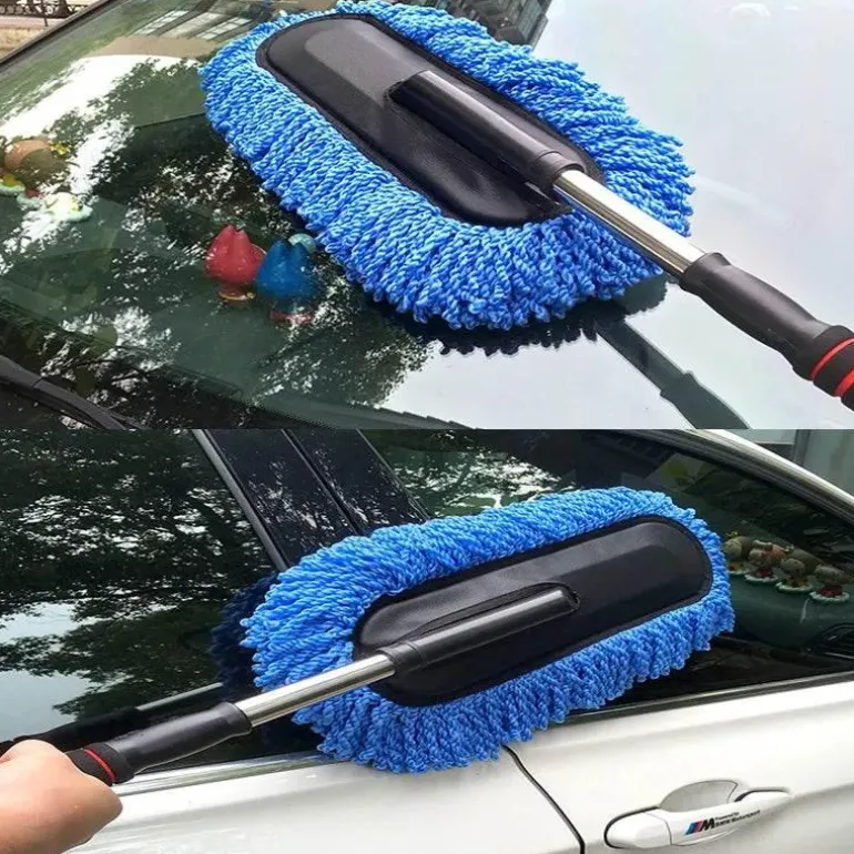 Einziehbares Autowachsbürstenset – Universelle Autopflegewerkzeuge