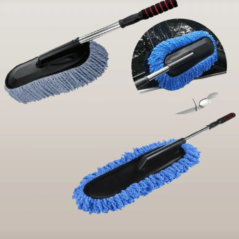 Einziehbares Autowachsbürstenset – Universelle Autopflegewerkzeuge