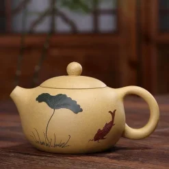 Einzigartige dekorative Vintage-Teekanne – kunstvolle Teekanne