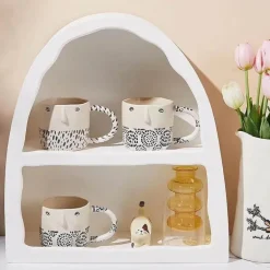 Einzigartiger 3D-Kaffeebecher aus Keramik – 340 ml Design