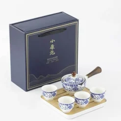 Einzigartiges bewegliches Teekannenfilterset aus Keramik