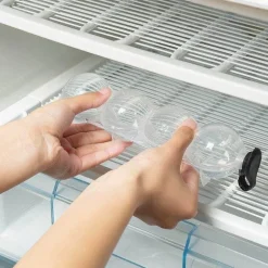 Eisballform - Silikon-Eiswürfelschale mit 4 Fächern