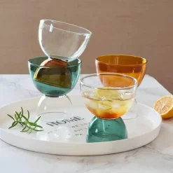 Eisbecherglas - Dessert-Cocktail-Gelee-Halter