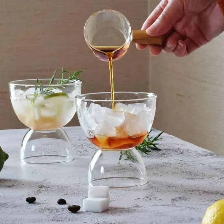 Eisbecherglas - Dessert-Cocktail-Gelee-Halter