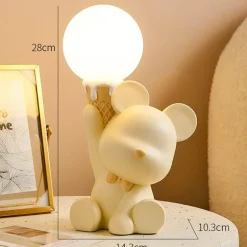 Eisbär-Nachtlicht – Süßes Kinderzimmerdekor für Kinder