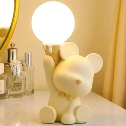 Eisbär-Nachtlicht – Süßes Kinderzimmerdekor für Kinder