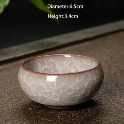 Eisknackende Keramik-Teetasse – süße Kung-Fu-Espressotasse