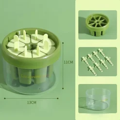 Eismaschine – Schnellgefrier-Dessertbehälter zum Selbermachen