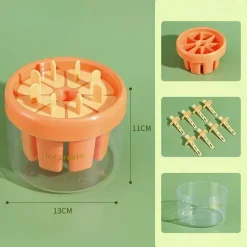 Eismaschine – Schnellgefrier-Dessertbehälter zum Selbermachen