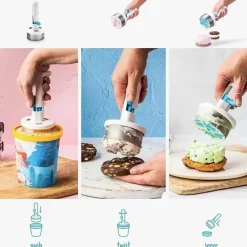 Eisportionierer – Müheloses Zubereiten von Eiscreme-Sandwiches