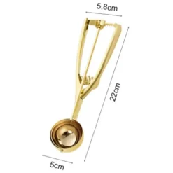 Eisportionierer aus Edelstahl – langlebiger Dessertlöffel