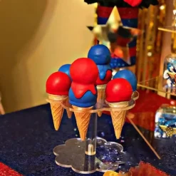 Eistütenhalter aus Acryl – Robuster Cupcake-Präsentationsständer