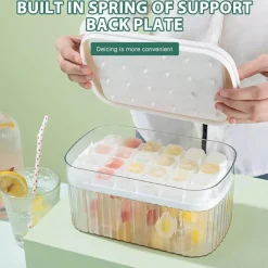 Eiswürfelbereiter mit nur einem Druck – Müheloses Eiswürfelbereiten zum einfachen Kühlen