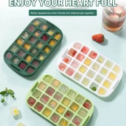 Eiswürfelbereiter mit nur einem Druck – Müheloses Eiswürfelbereiten zum einfachen Kühlen