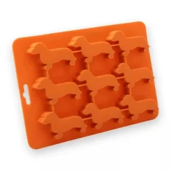 Eiswürfelform mit Welpenmotiv – Mini-Tablett in Hundeform