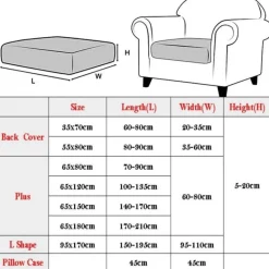 Elastic Sofa Cushion Cover - Stretch Furniture Protector