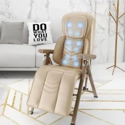 Electric Leather Reclining Massage Chair - Comfort Lounge Chair