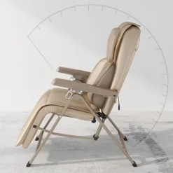 Electric Leather Reclining Massage Chair - Comfort Lounge Chair