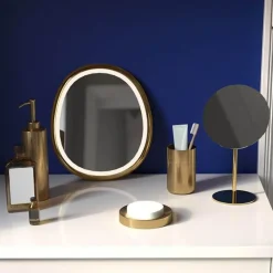 Elegant Bathroom Accessory Set - Imperial Decor Essentials