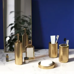 Elegant Bathroom Accessory Set - Imperial Decor Essentials