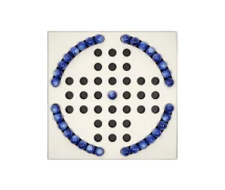 Elegant Blue Pawns Peg Solitaire Game
