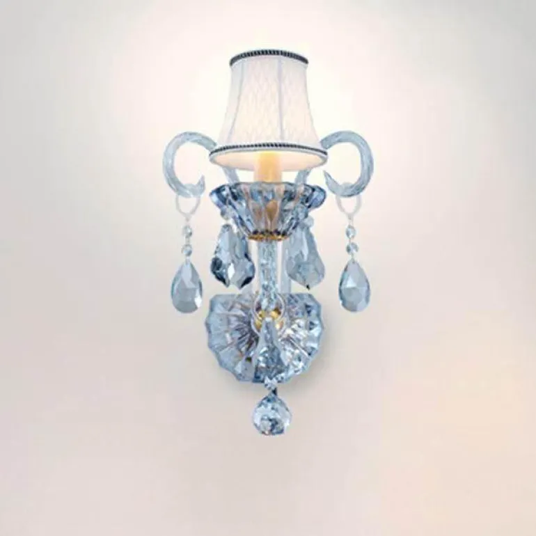 Elegant Crystal Wall Sconces - Luxury European Lighting