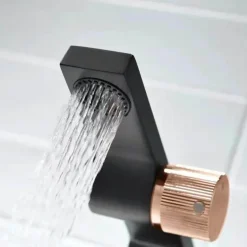 Elegant Dual Control Bathroom Faucet - Touch Design
