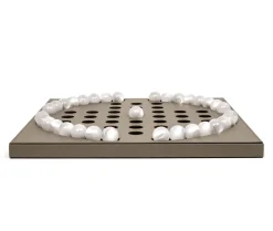 Elegant Pearl Pawn Peg Solitaire Game