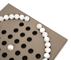 Elegant Pearl Pawn Peg Solitaire Game