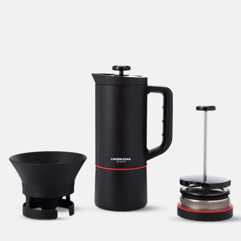 Elegante 6-in-1-French-Press-Kaffeemaschine – vielseitiges Brühwerkzeug