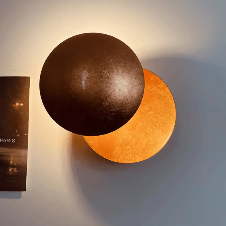 Elegante Lunar Eclipse Wandleuchte